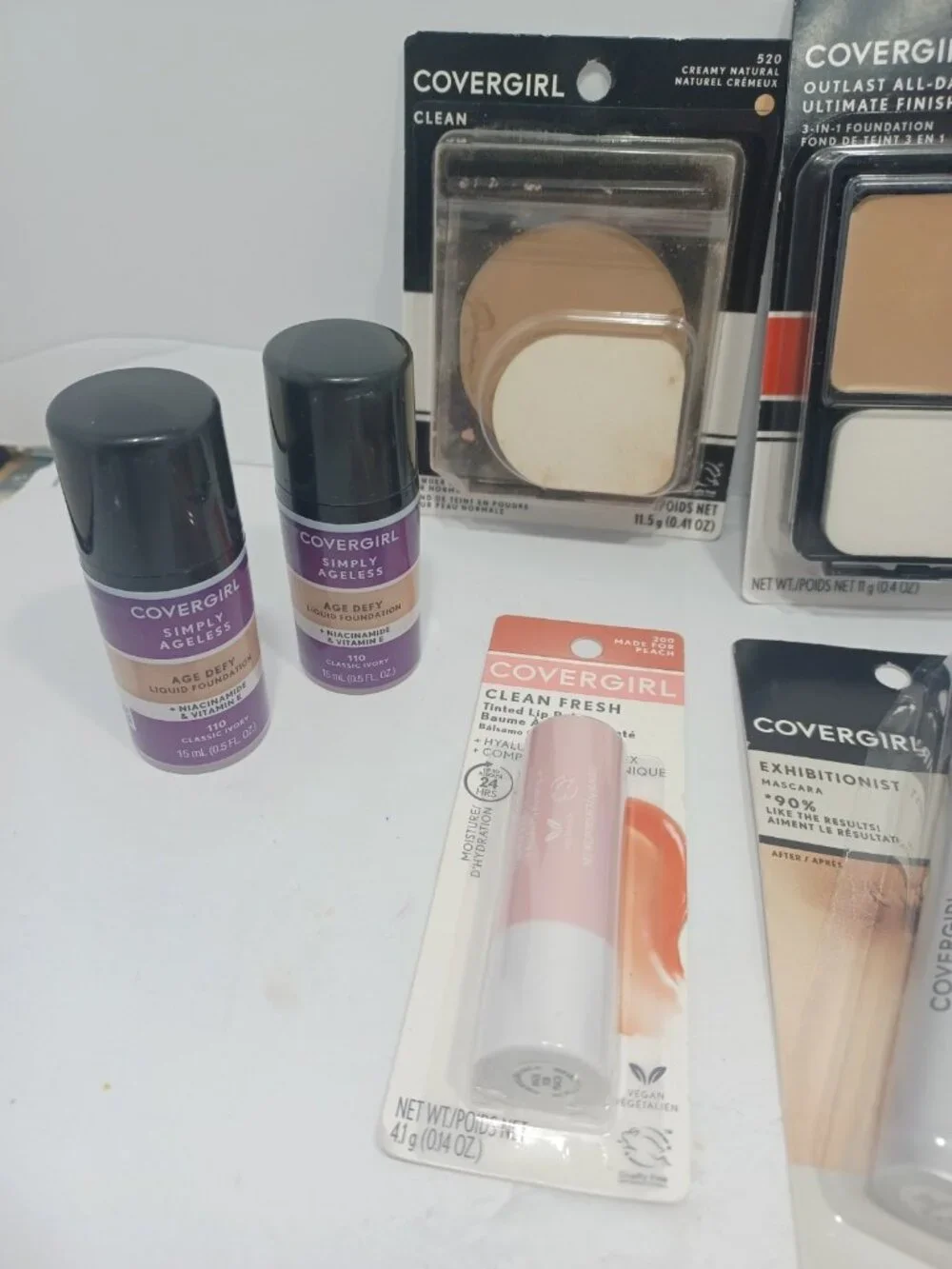 COVERGIRL Lot of 10 Mixed Makeup #2